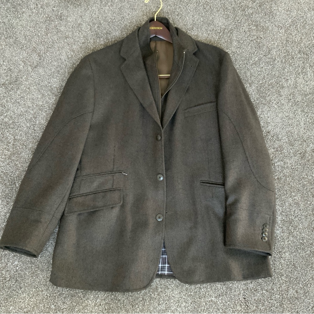 Kroon Men’s Brown Tweed Sport Coat